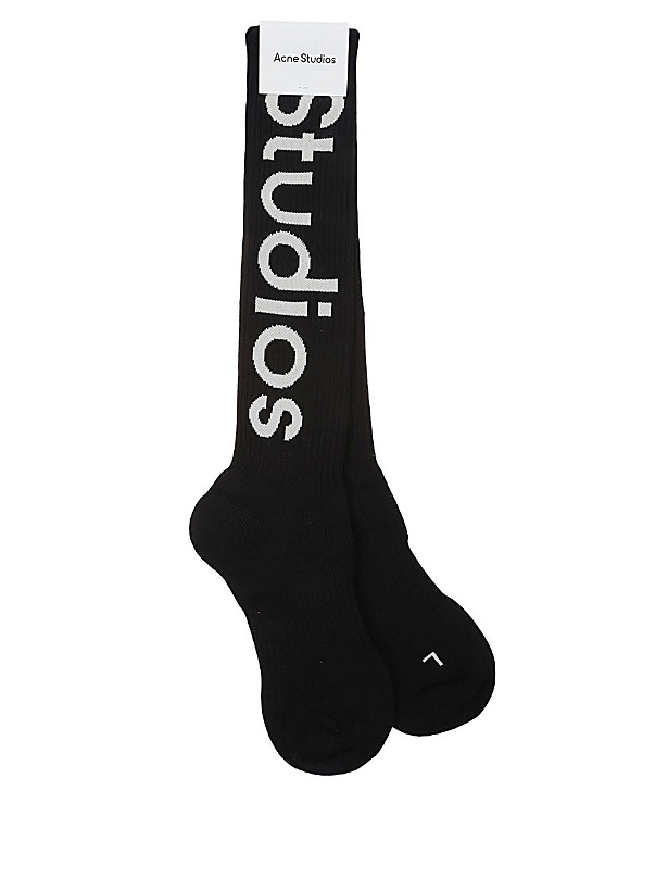 Photo: ACNE STUDIOS - Logo Socks