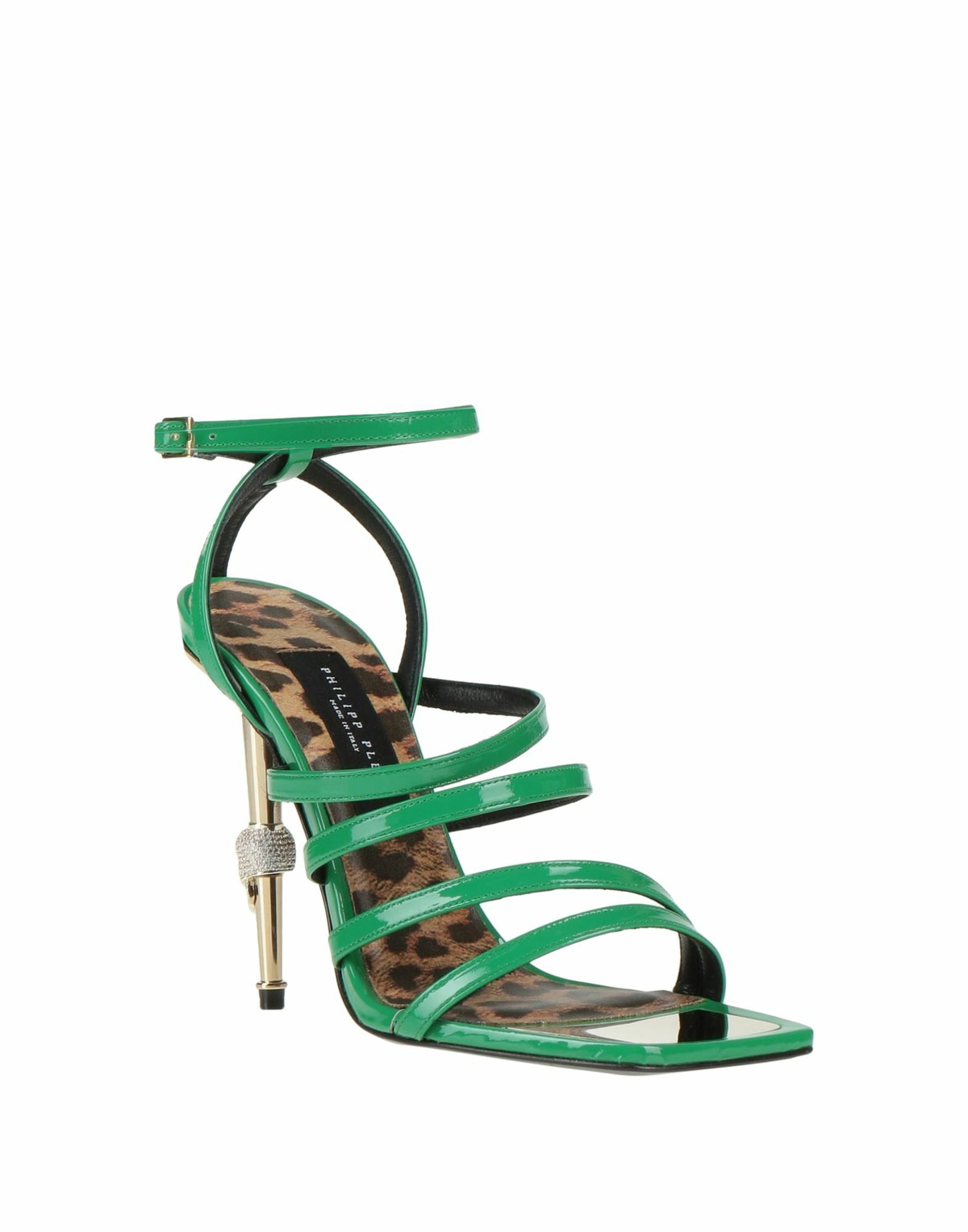 Philipp Plein Womens Sandals Light in Green