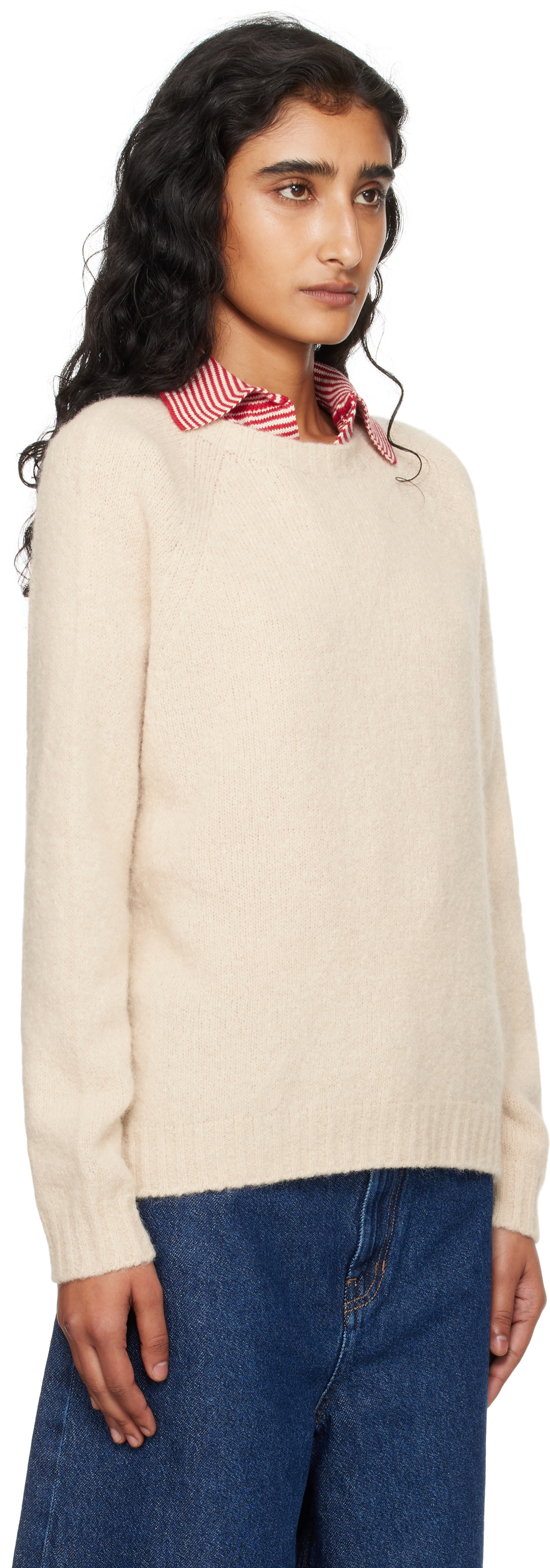 Weekend Max Mara Off-White Ghiacci Sweater