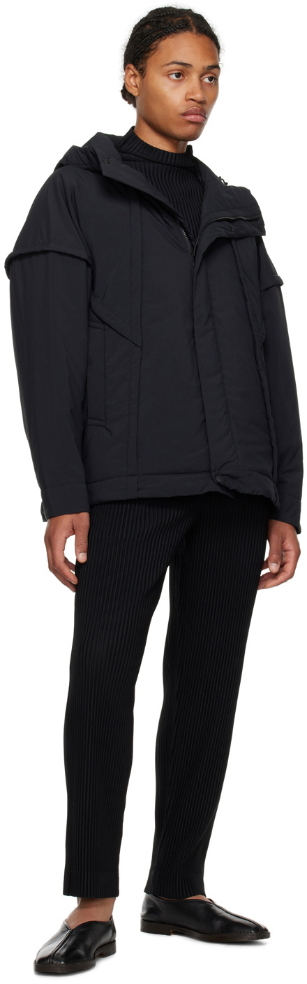 HOMME PLISSÉ ISSEY MIYAKE Black Basics Turtleneck Homme