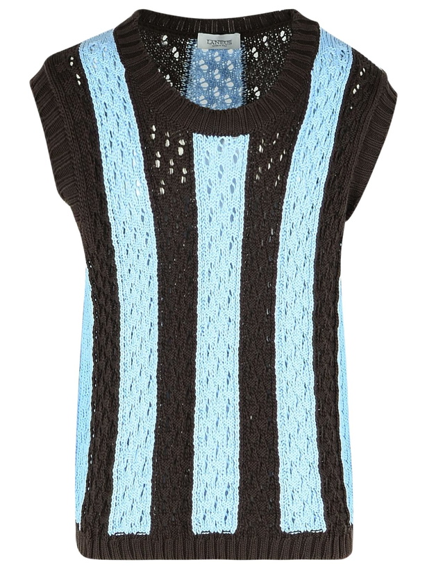 Photo: Laneus Light Blue Cotton Vest