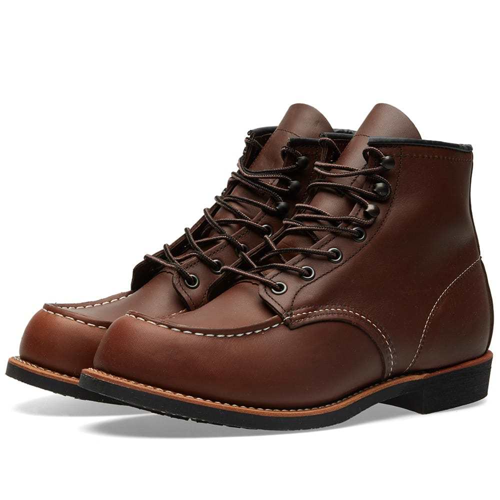 Red wing cooper shop moc black