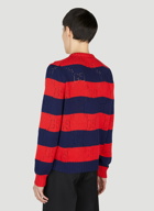 Gucci - Striped Sweater in Red