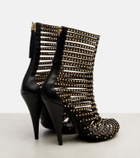 Givenchy 95 embellished leather ankle boots