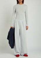 American Vintage Dantown Cotton Sweatpants Light Blue