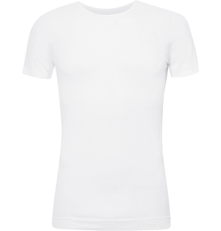 Photo: FALKE Ergonomic Sport System - Cool Tech-Jersey T-Shirt - White