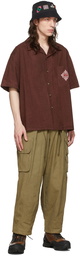 ADISH Burgundy Cotton Shirt