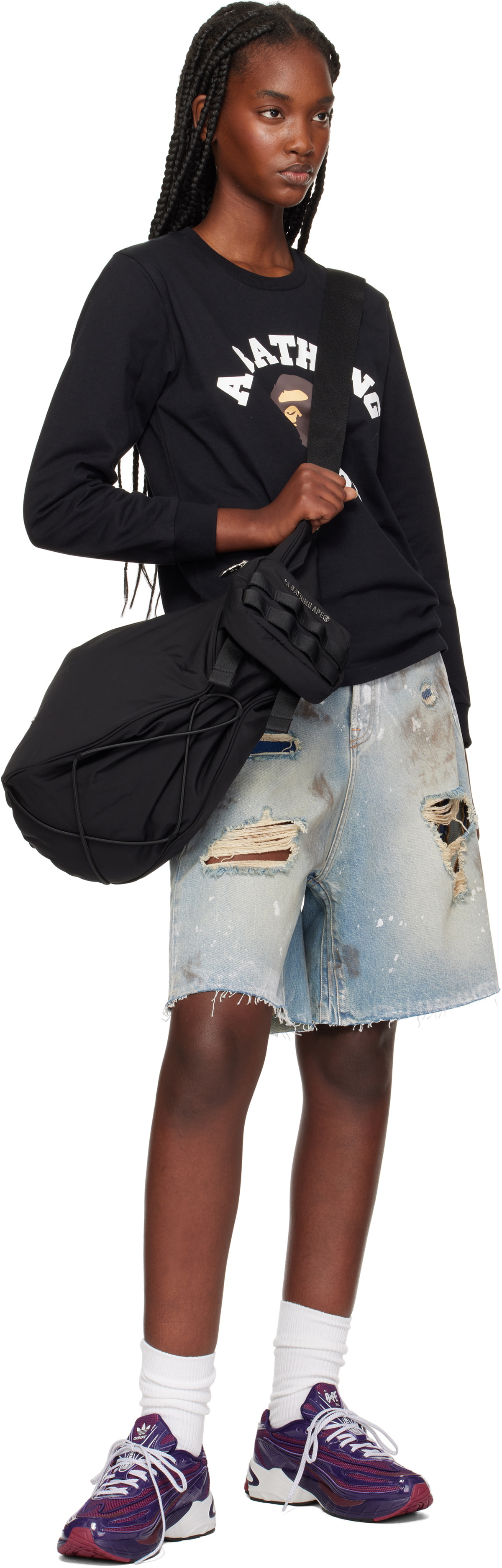 BAPE Black M Crossbody Bag