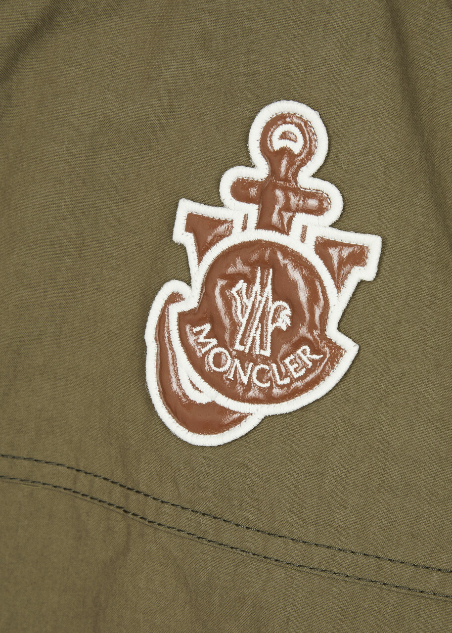 Moncler Genius 1 Moncler JW Anderson Tryfan Cotton-blend Gilet Green