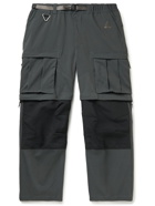 NIKE - NRG ACG Smith Summit Stretch-Nylon Cargo Trousers - Gray