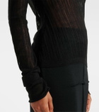 Didu Distressed wool top