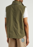 Moncler Genius 1 Moncler JW Anderson Tryfan Cotton-blend Gilet Green
