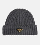 Prada Ribbed-knit wool and cashmere beanie