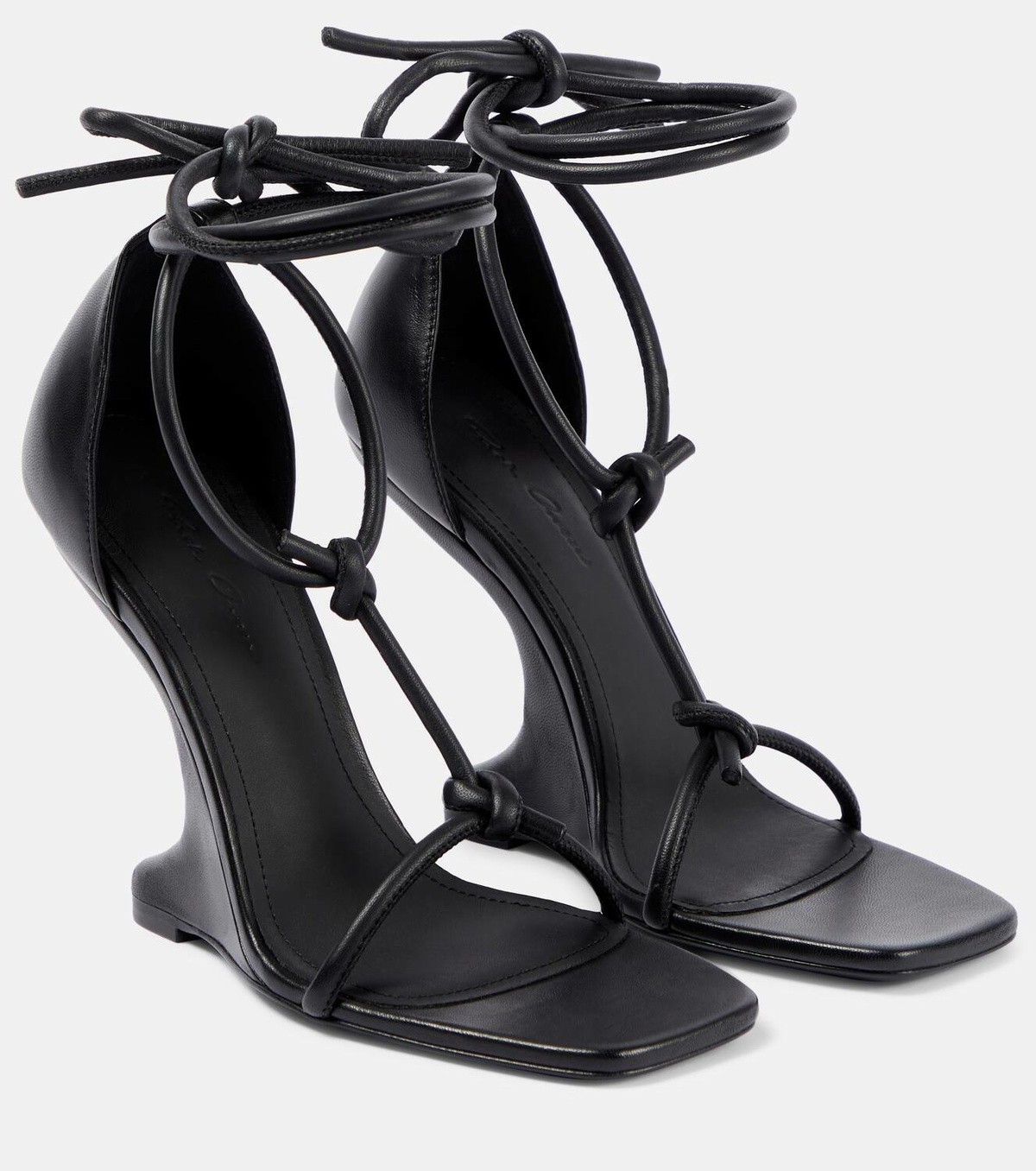 【関税込み】rick owens WEB CANTILEVER' SANDALS Rick Owens: Women's Web Cantilever Sandals (Black) | DSMNY E