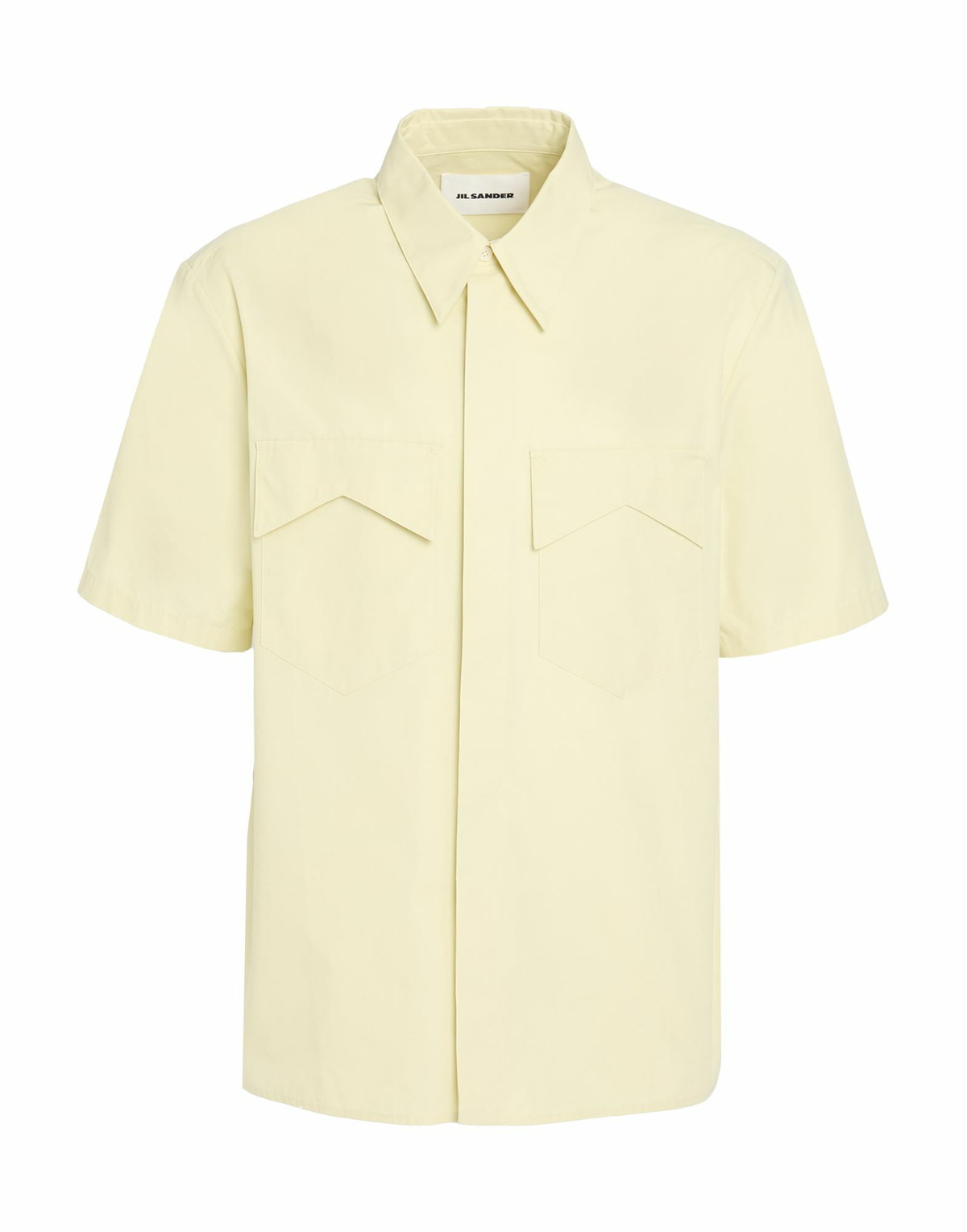 Jil Sander Mens Shirt Pastel in Yellow