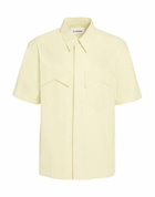 Jil Sander Mens Shirt Pastel in Yellow