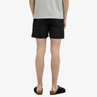 Calvin Klein Men's Monogram Logo Nylon Swim Shorts in Black