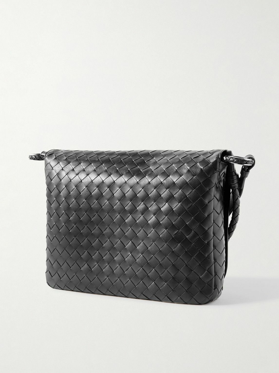 Bottega Veneta - Intrecciato Leather Messenger Bag Bottega