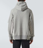 Sacai Cotton-blend hoodie