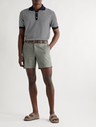 Sid Mashburn - Straight-Leg Garment-Dyed Cotton-Twill Shorts - Green