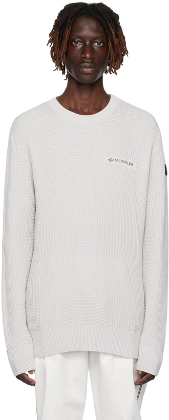 Photo: Moncler Off-White Bonded Sweater