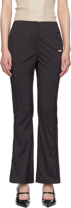 Photo: AMOMENTO Gray Side Vent Trousers