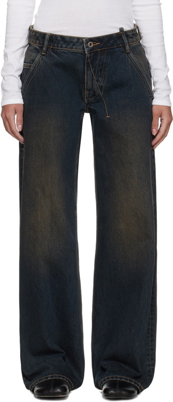Fax Copy Express Black Dirty Wash Jeans Fax Copy Express