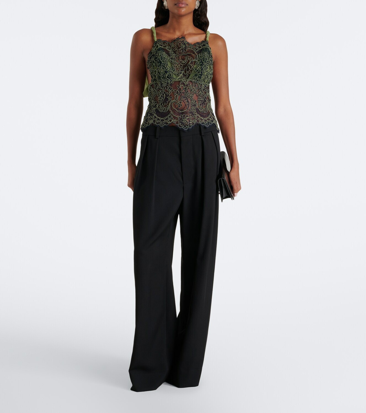 Christopher Esber Aluna lace top