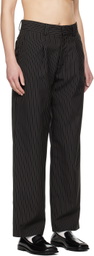 Soulland Black Aidan Trousers