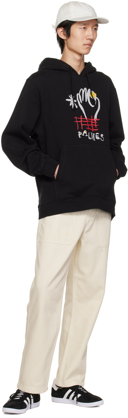 Palmes Black Mori Hoodie