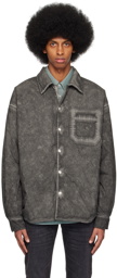 John Elliott Gray Scout Overshirt Jacket