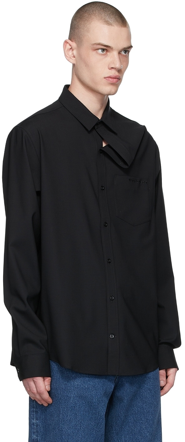 Y/Project Black Wool Shirt Y/Project