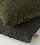 The House of Lyria Paesaggio cotton-blend cushion
