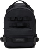 Balenciaga Black Small Multicarry Army Backpack
