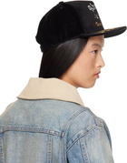 Rhude Black Wine Country Souvenir Cap