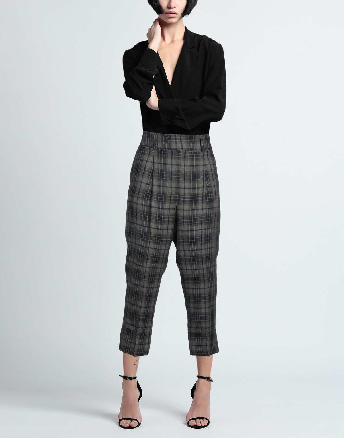 Peserico Womens Pants in Grey