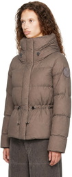 Canada Goose Taupe Montgomery Down Jacket