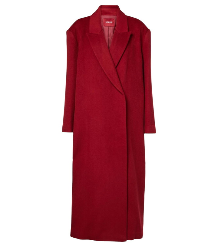 Photo: Staud Serge wool-blend overcoat