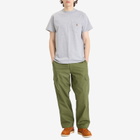 Randy's Garments Men's Logo Pocket T-Shirt in Heather Grey
