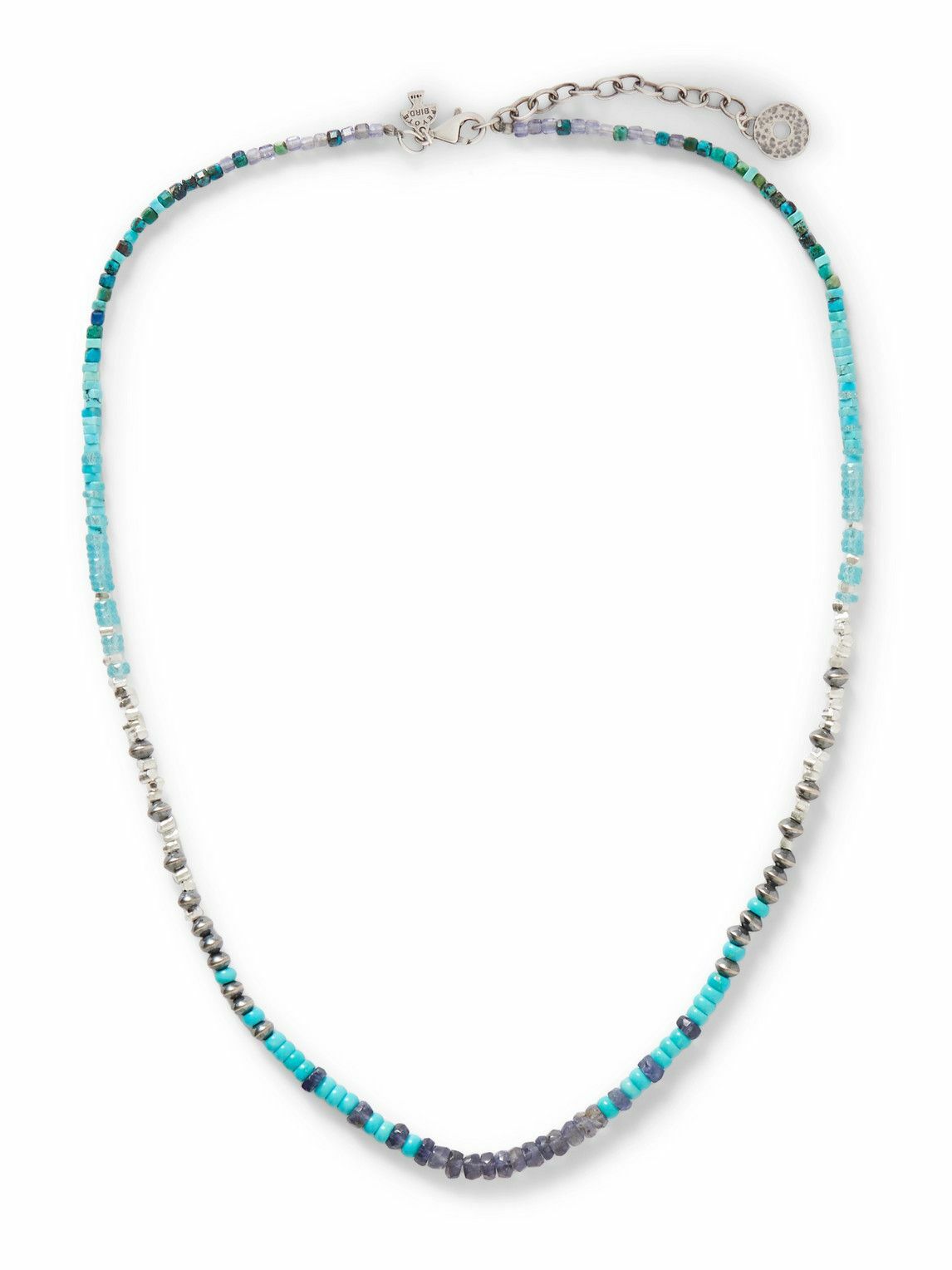Peyote Bird - Fuente Silver Multi-Stone Beaded Necklace