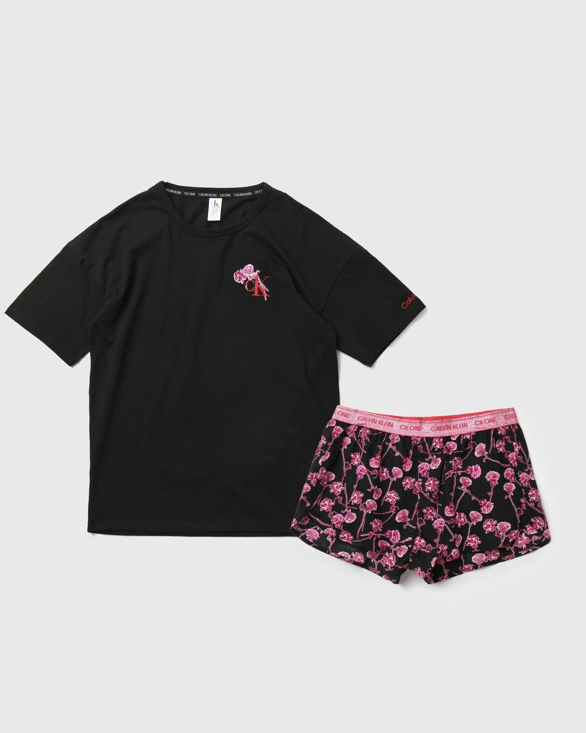 Calvin Klein Underwear S/S Short Set Black - Womens - Sleep & Loungewear  Calvin Klein Underwear