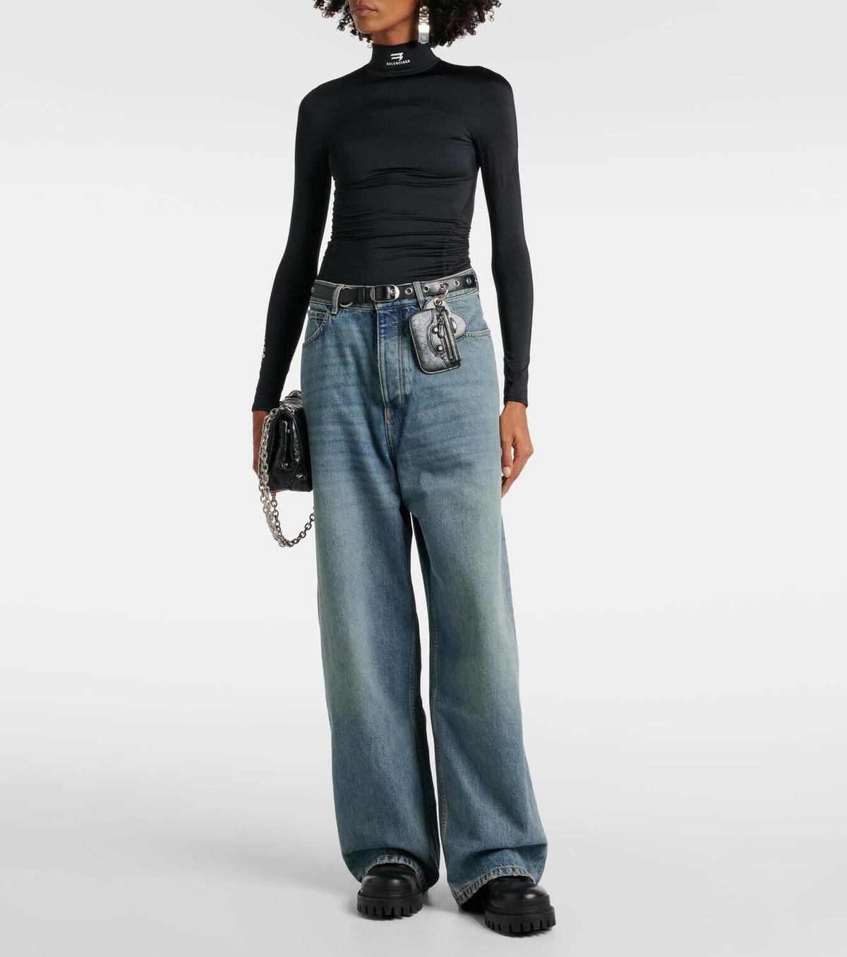 【VIP価格】BALENCIAGA Wide leg Jeans Balenciaga Wide-leg Jeans | italist