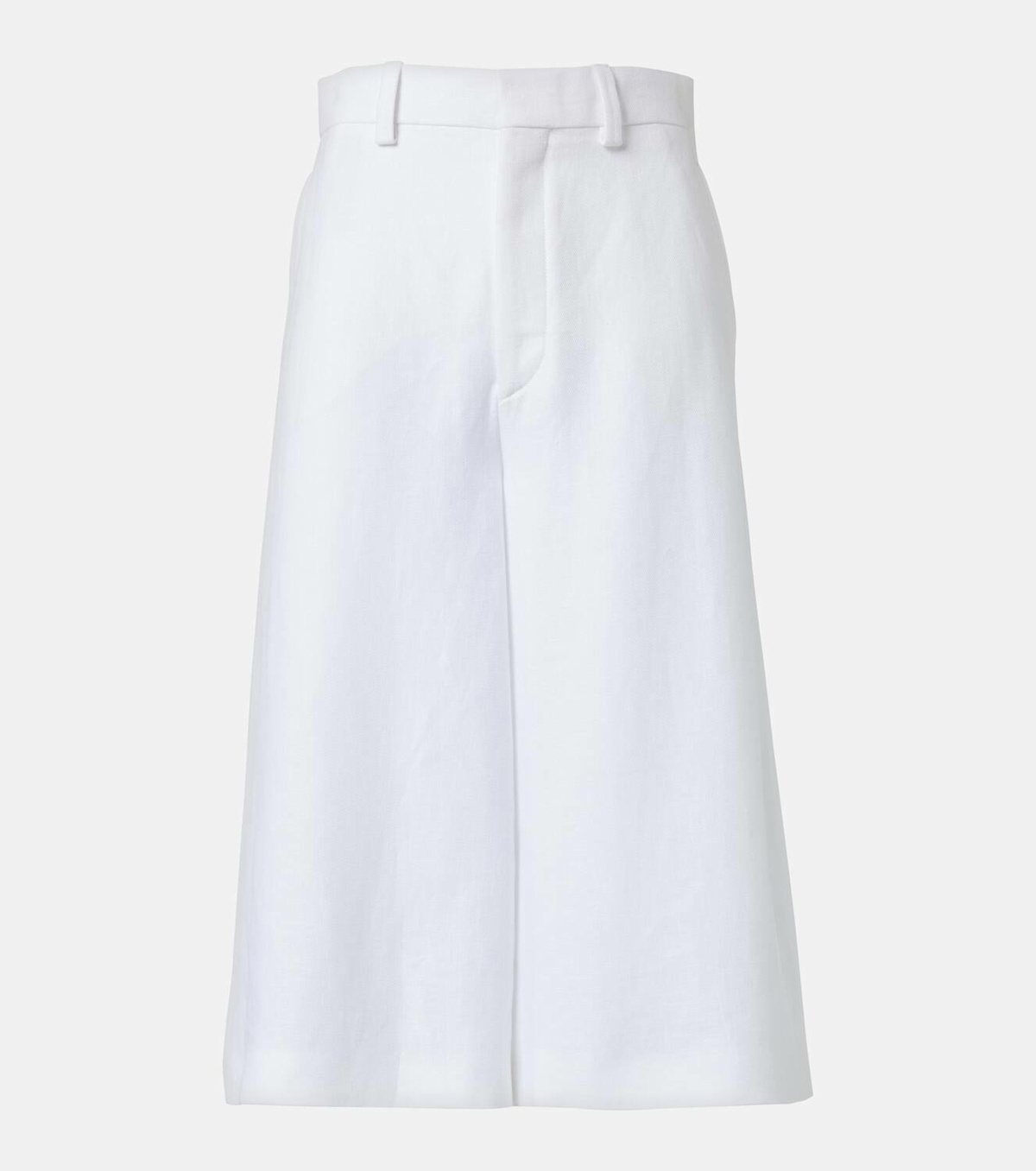 Loro Piana Drake high-rise linen culottes
