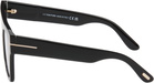 TOM FORD Black Renee Square Glasses