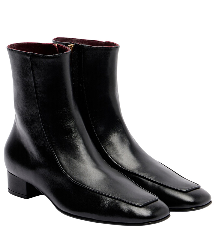 Photo: Herbert Levine Shadow Ban 30 leather ankle boots