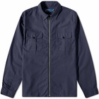 Polo Ralph Lauren Men's Pocket Zip Overshirt in Navy