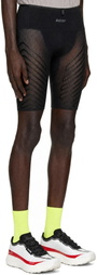 Soar Running Black Trail Race Shorts