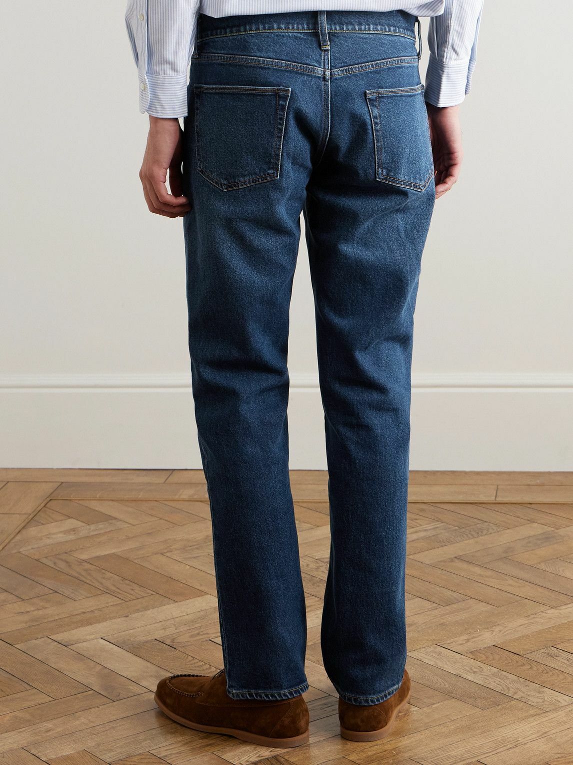 Sid Mashburn - Clift Straight-Leg Jeans - Blue