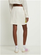 MARNI - Embroidered Linen Blend Mini Skirt