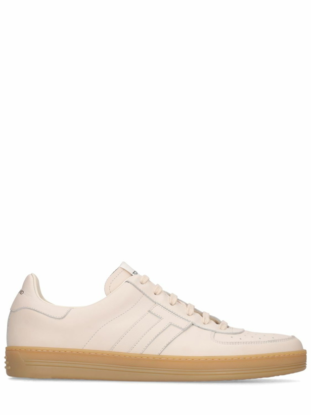 Photo: TOM FORD - Smooth Leather Low Top Sneakers